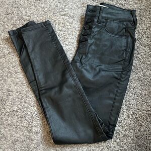 KanCan Black Pleather pants